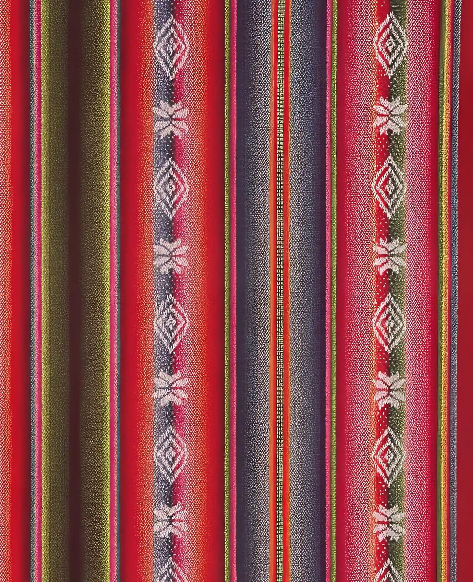 Traditional Bolivian textile background